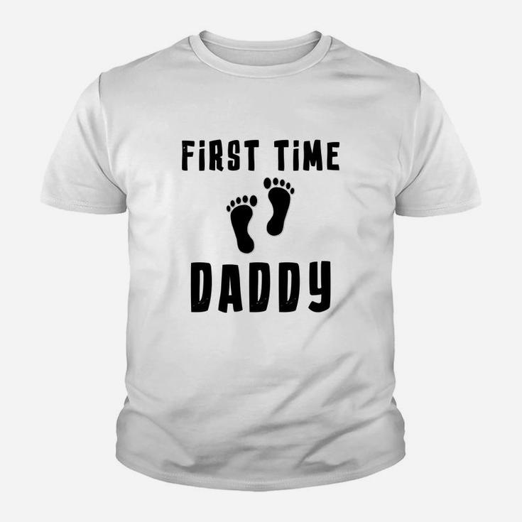 Mens First Time Daddy Funny For New And Expecting Dads Kid T-Shirt