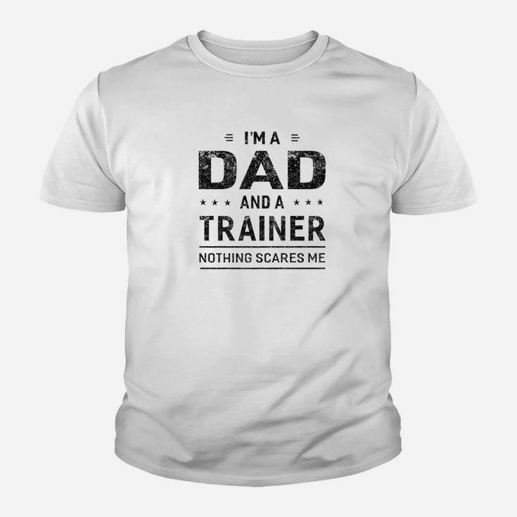 Mens Im A Dad And Trainer Shirt Fathers Day Men Kid T-Shirt