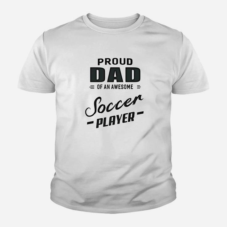 Mens Proud Dad Of An Awesome Water Soccer For Men Kid T-Shirt