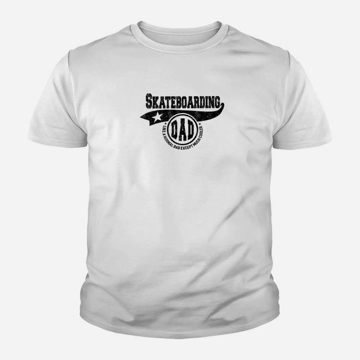 Mens Skateboarding Dad Fathers Day Gift Father Sport Men Kid T-Shirt