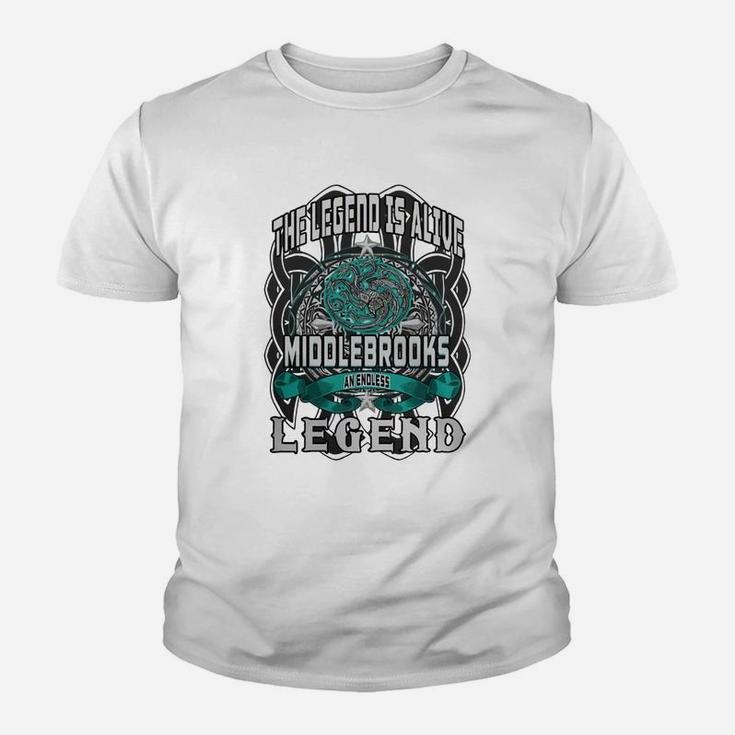 Middlebrooks Endless Legend 3 Head Dragon Youth T-shirt