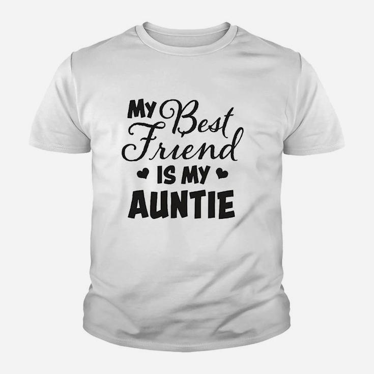 My Best Friend Is My Auntie With Hearts, best friend gifts Kid T-Shirt