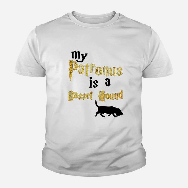 My Patronus Is A Basset Hound Basset Hound Kid T-Shirt