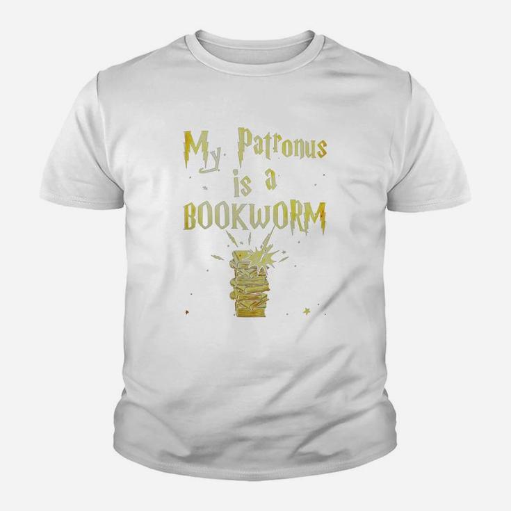 My Patronus Is A Bookworm - Funny Reading T-shirt Kid T-Shirt