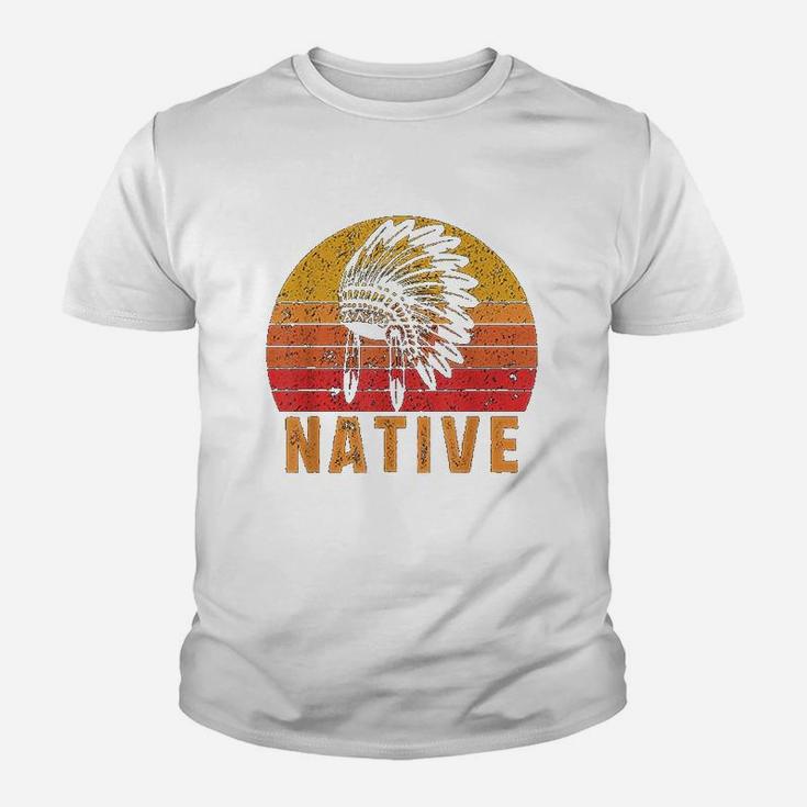 Native American Pride Vintage Native Indian Kid T-Shirt