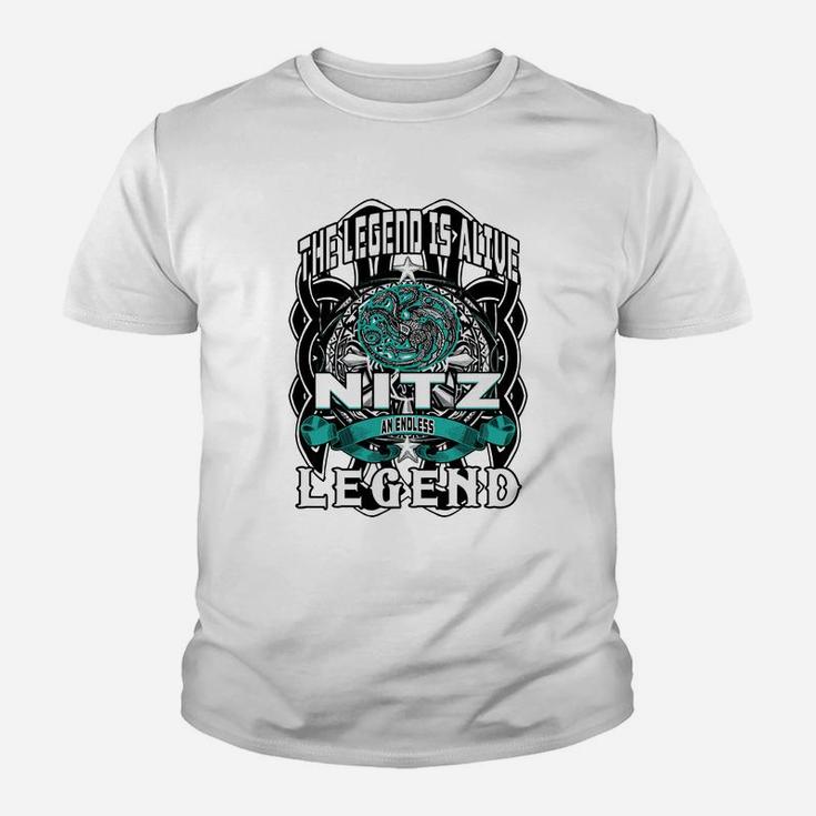Nitz Endless Legend 3 Head Dragon Youth T-shirt