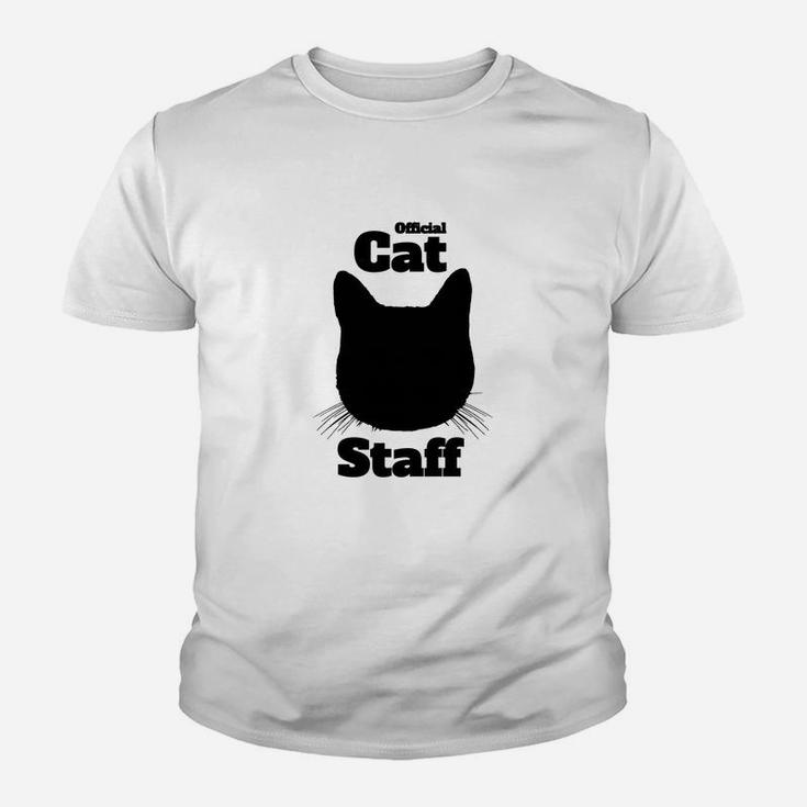 Official Cat Staff Feline Lovers Pet Owners Long Sleeve T