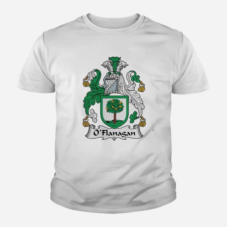 O'flanagan Coat Of Arms Irish Family Crests Kid T-Shirt