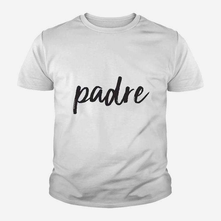 Padre Awesome Fathers Day Kid T-Shirt