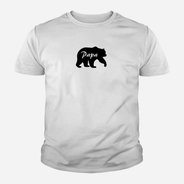 Papa Bear Fun Parenting Protective Dad Kid T-Shirt