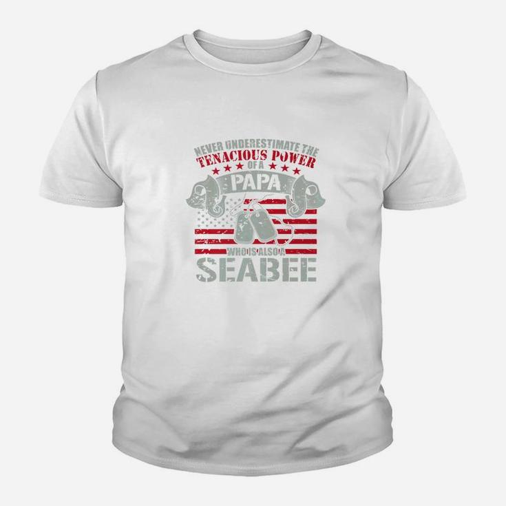 Papa Seabee Kid T-Shirt