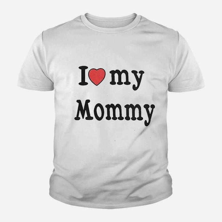 Pet Dog I Love Mommy Kid T-Shirt