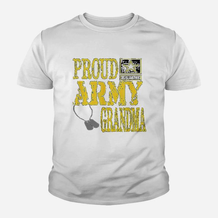 Proud Army Grandma Military Pride Kid T-Shirt