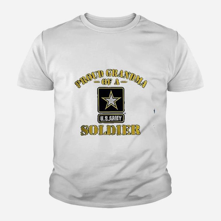 Proud Us Army Grandma Kid T-Shirt