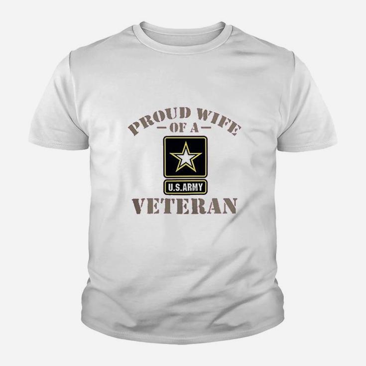 Proud Wife Of A Us Army Kid T-Shirt