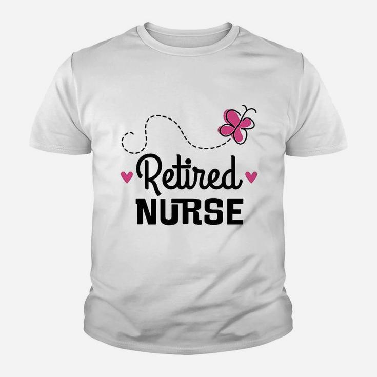 Retired Nurse Nursing Retirement Kid T-Shirt