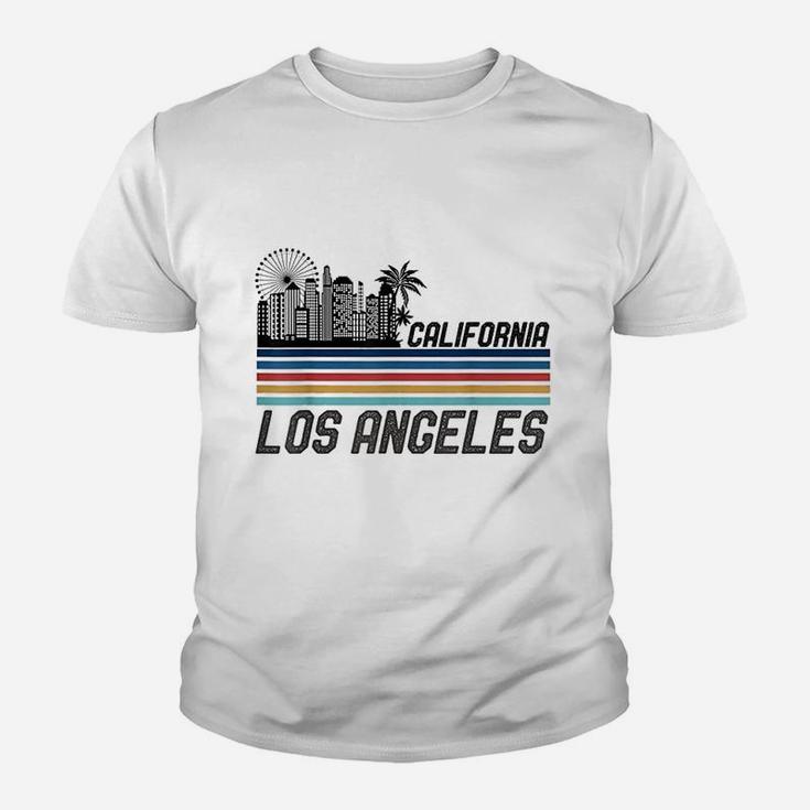 Retro Los Angeles Skyline Vintage 70s Los Angeles Kid T-Shirt