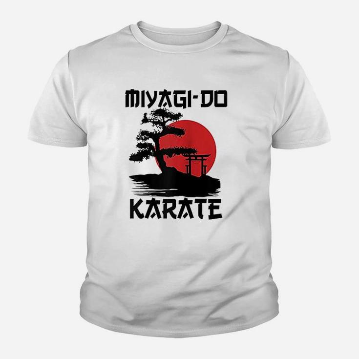 Retro Vintage Miyagi Do Karate Life Bonsai Tree Martial Arts Kid T-Shirt