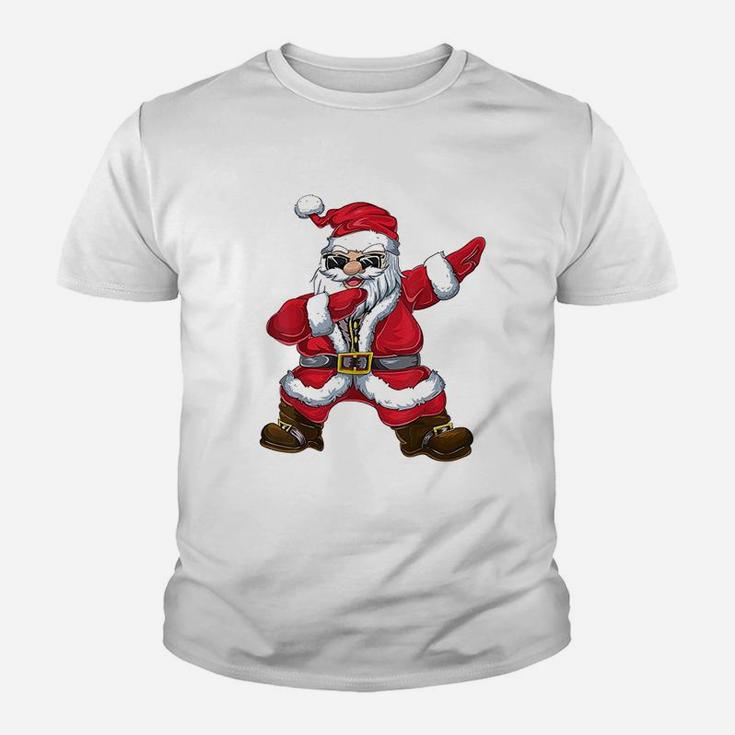 Santa Claus Dab Christmas Gifts Xmas Dabbing Santa Kid T-Shirt
