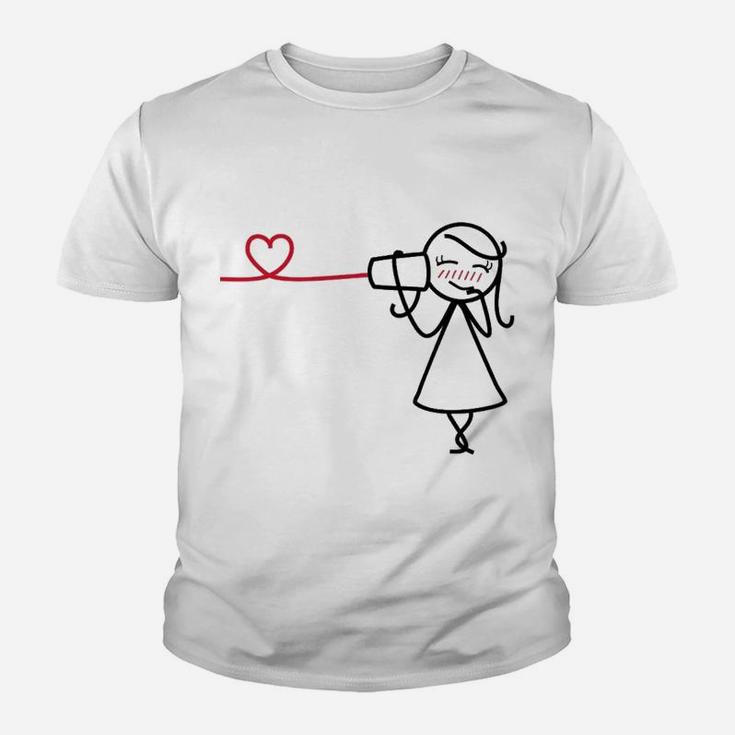 Say I Love You Couples Valentines Romantic Gifts Kid T-Shirt