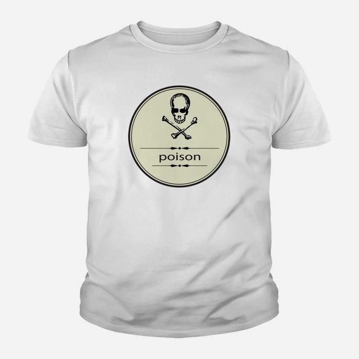 Schädelgiftgeschenk Totenkopf Halloween Shirt Kinder T-Shirt