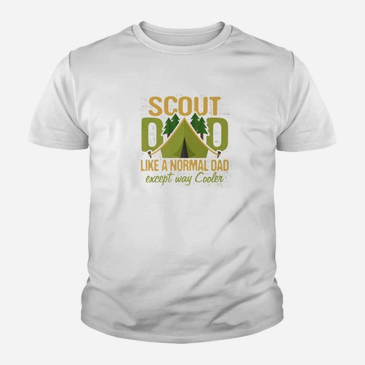 Scout Dad Cub Leader Boy Camping Scouting Gift Men Kid T-Shirt
