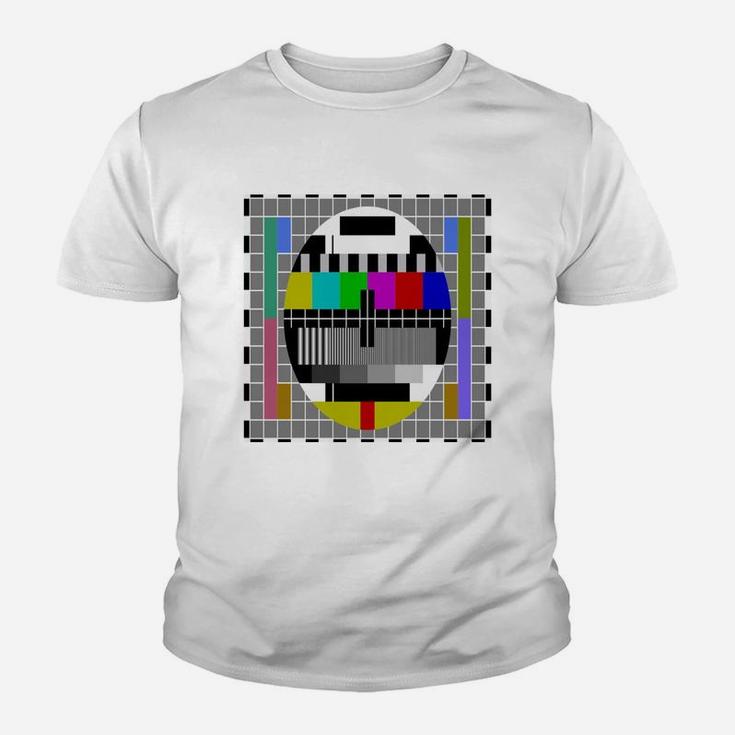 Sheldon Tv Test Pattern Purple T-shirt Kid T-Shirt