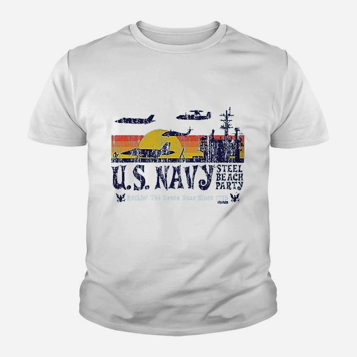 Sl Beach Party Us Navy Kid T-Shirt