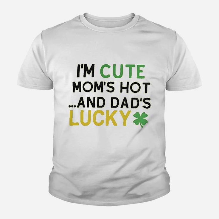 St Patricks Day Onesie Outfit Dads Lucky Kid T-Shirt