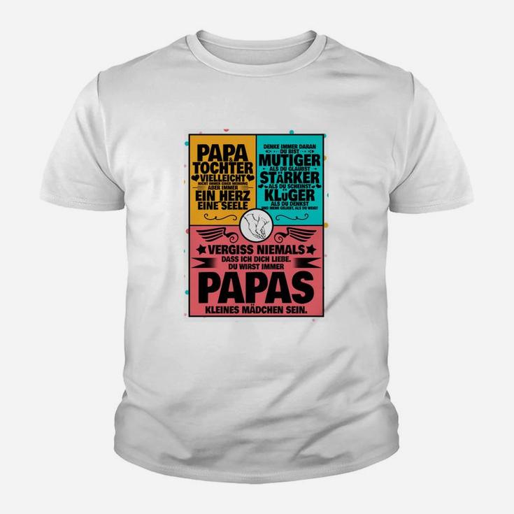 Stolzer Papa Kinder Tshirt, Töchter Spruchmotiv für Väter