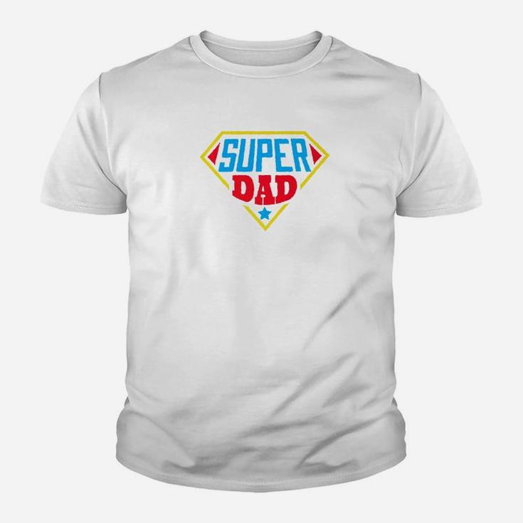 Super Dad Fathers Day Funny Gifts For Dad Kid T-Shirt