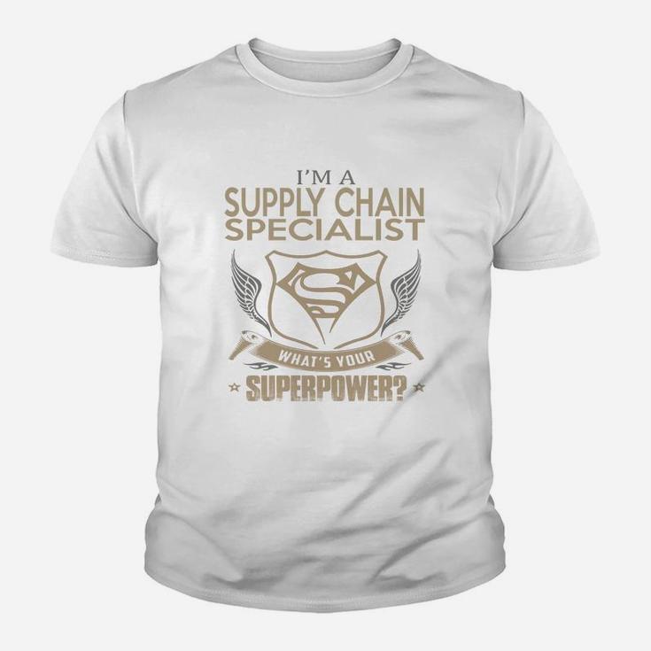 Supply Chain Specialist Kid T-Shirt