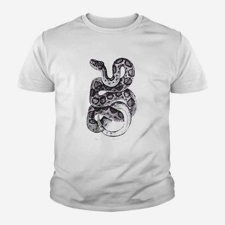 Texas Danger Noodle | Vintage Rattlesnake Biology Art Funny Snake Kid T-Shirt