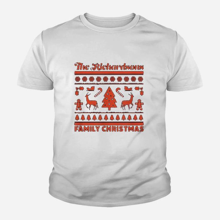The Richardsons Family Christmas Holiday Kid T-Shirt