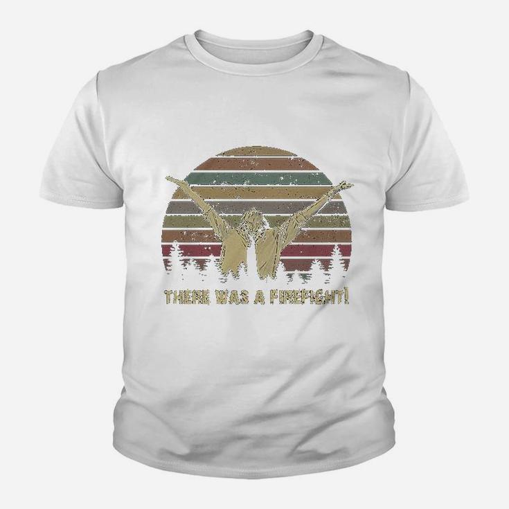 There Was A Firefight Vintage Kid T-Shirt