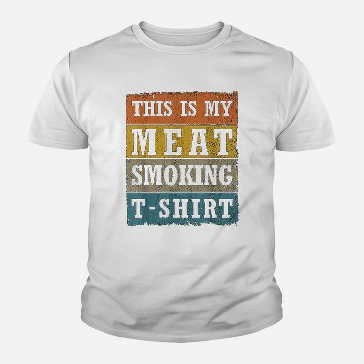 This Is My Meat Vintage Retro Bbq Kid T-Shirt