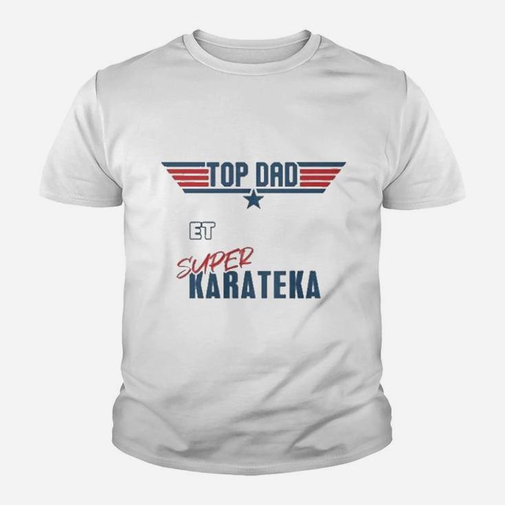 Top Papa Karateka, best christmas gifts for dad Kid T-Shirt