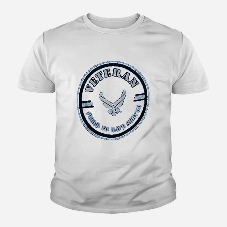 United States Air Force Usaf Veteran Kid T-Shirt