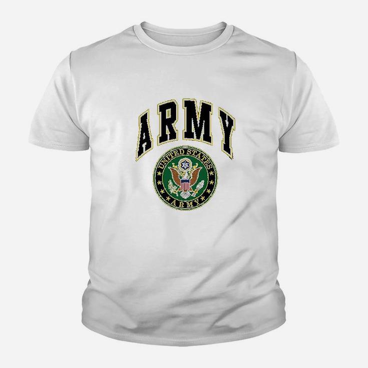United States Army Army Crest Patriotic Kid T-Shirt