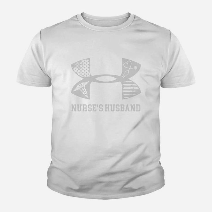 Valentine Nurse Husband, funny nursing gifts Kid T-Shirt