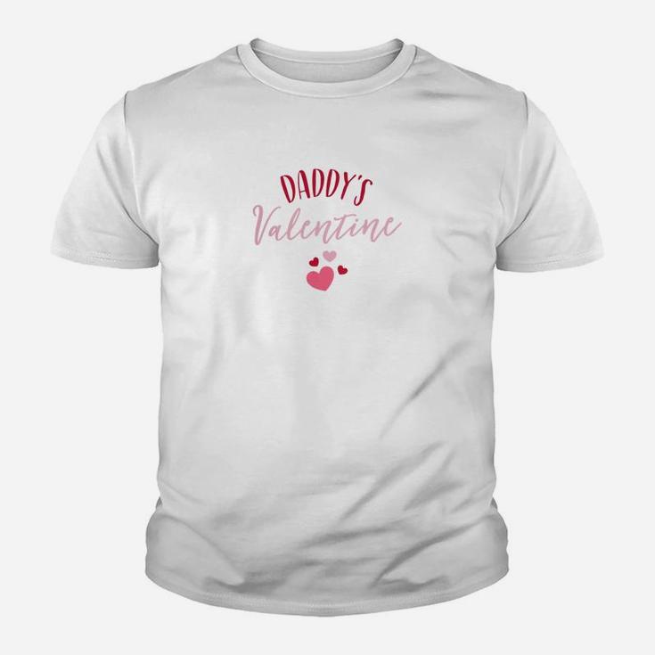 Valentines Day Gift For Women Daddys Valentine Kid T-Shirt