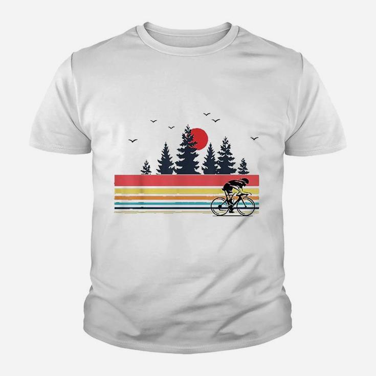 Vintage Retro Bicycle Cycling Mountain Bike Kid T-Shirt