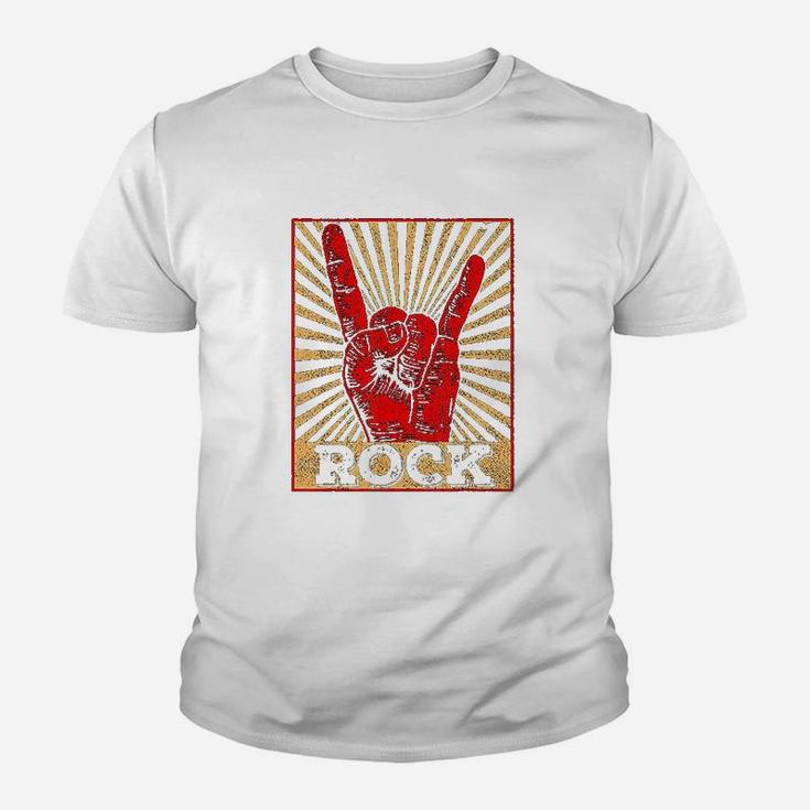 Vintage Rock N Roll Rock Kid T-Shirt