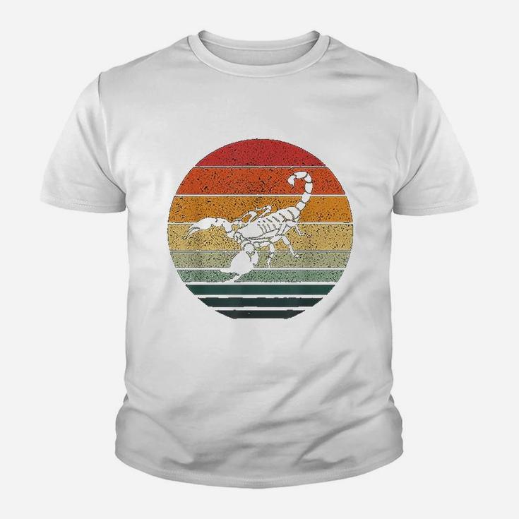 Vintage Scorpion Retro Sunset Art 70s 80s Kid T-Shirt