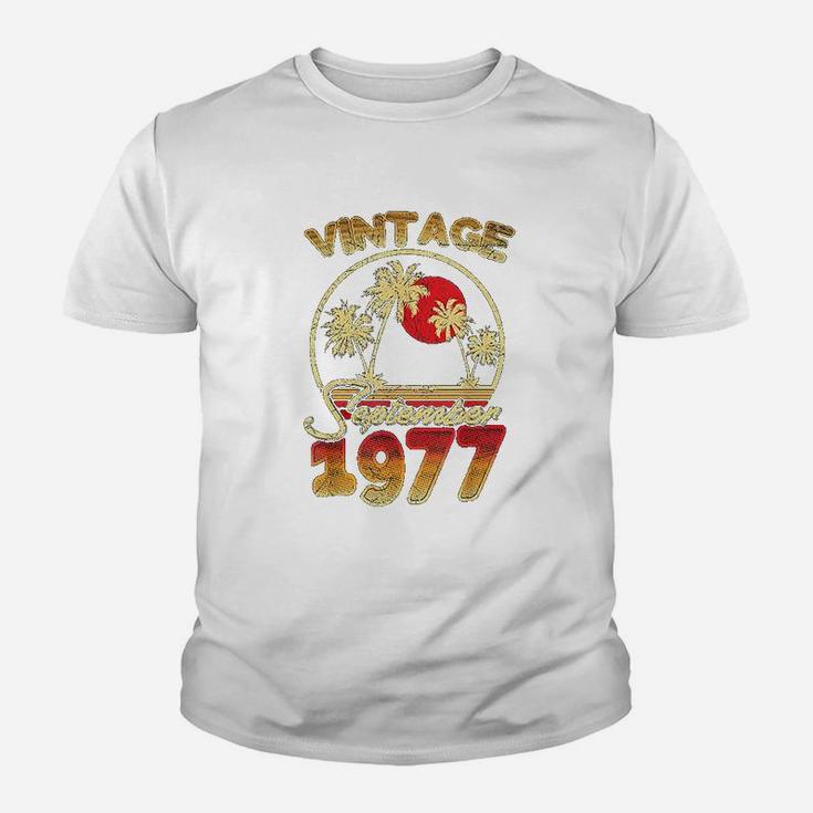 Vintage Sept 1977 Vacation Gift Kid T-Shirt
