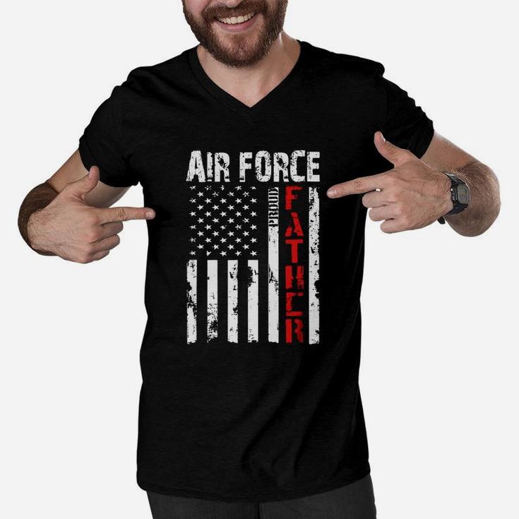 Air Force Father, best christmas gifts for dad Men V-Neck Tshirt
