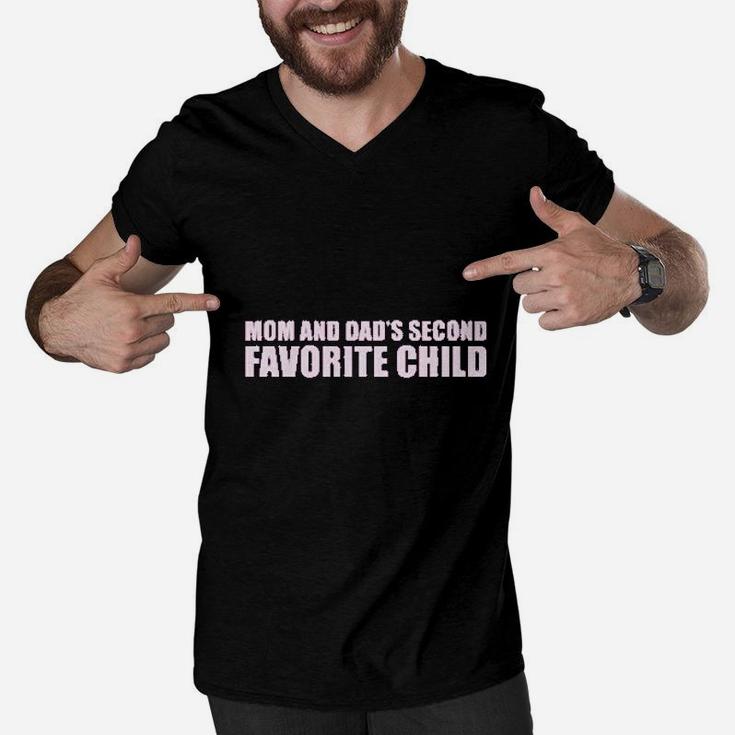 Mom Dads Second Favorite Child Funny Men V-Neck Tshirt