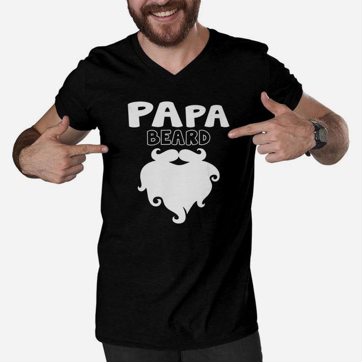Papa Beard, best christmas gifts for dad Men V-Neck Tshirt