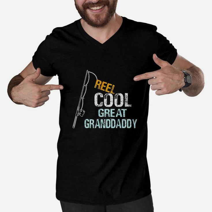 Reel Cool Great Granddaddy, best christmas gifts for dad Men V-Neck Tshirt