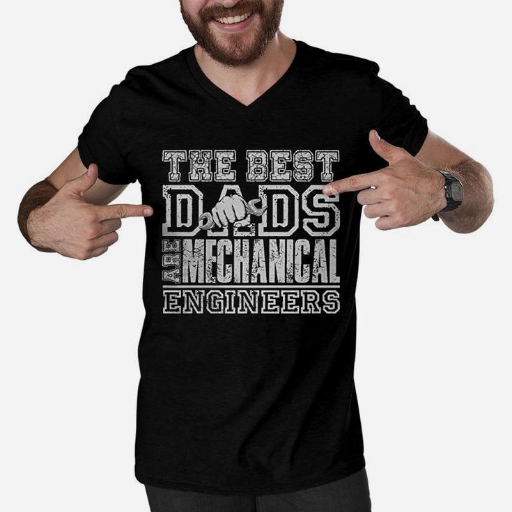 The Best Dads Mechanical Engineers Men V-Neck Tshirt